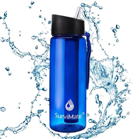 testing water purification bottle reviews|reusable filtered water bottle.